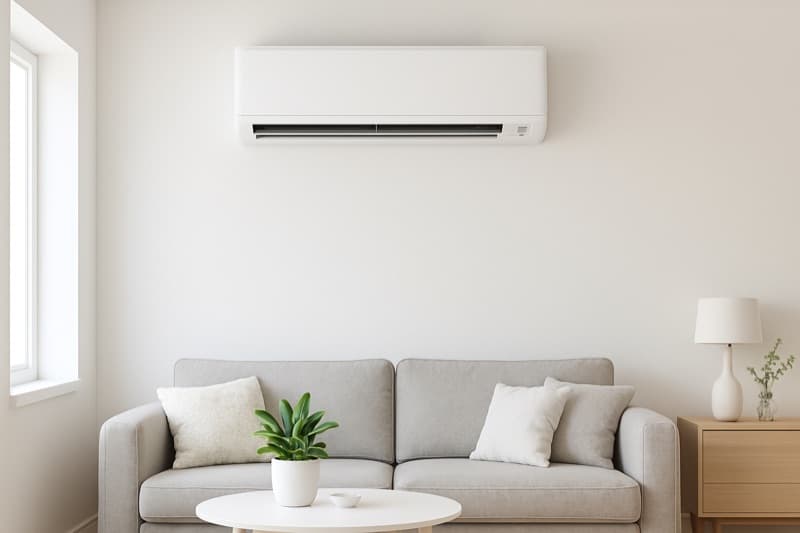 Split airco unit voor koelen en verwarmen